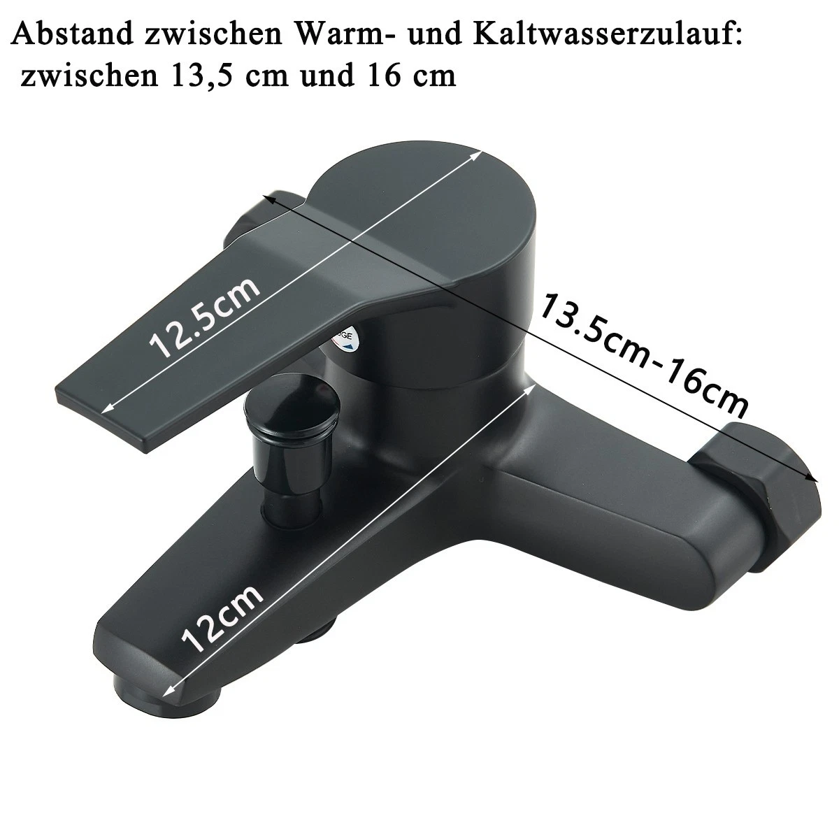 Bad douchemengkraan Zwart M 880 - Afbeelding 4