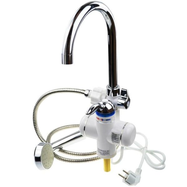 Mengkraan met ingebouwd verwarmingselement en Handdouche sol 310 - Afbeelding 5