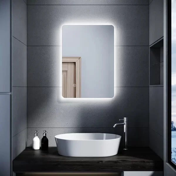 Badkamerspiegel met LED-verlichting 50x 70  sol 2563 - Afbeelding 2