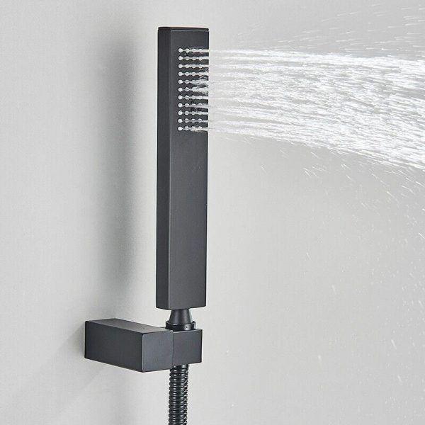 Badkraan doucheset zwarte douche waterval kraan bad M 4878 - Afbeelding 5
