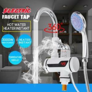 Mengkraan met ingebouwd verwarmingselement en Handdouche sol 310