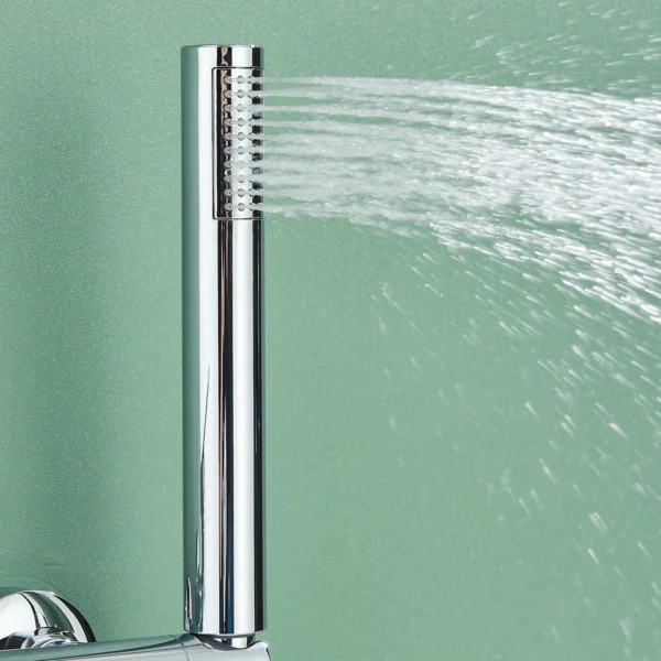 Chroom badkraan doucheset douche waterval kraan badsysteem M420 - Afbeelding 4