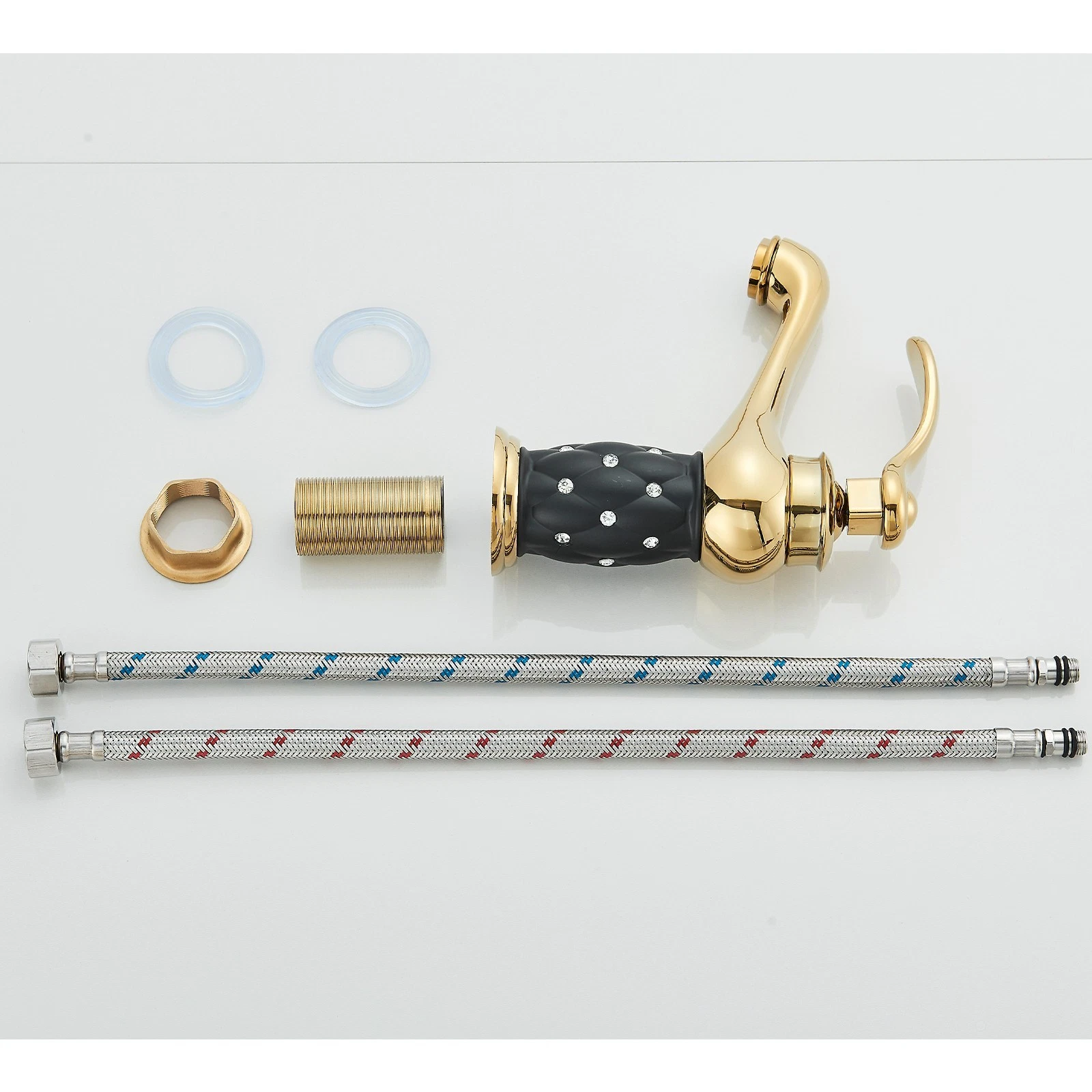 Retro Antiek Messing Wastafelkraan E126 - Afbeelding 5