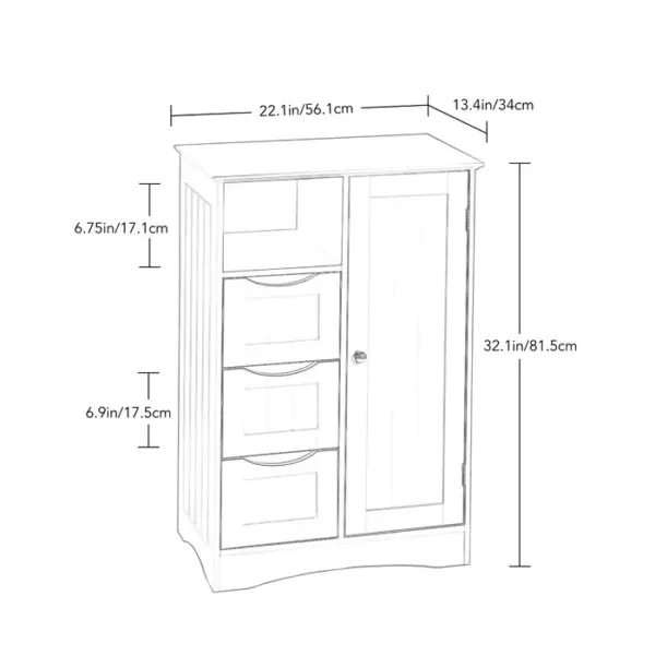 Badkamerkast 56x82 W 14